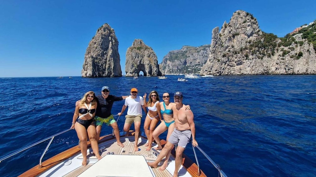 Picture 6 for Activity Capri:exclusive boat tour, swim, relax & explore hidden gems