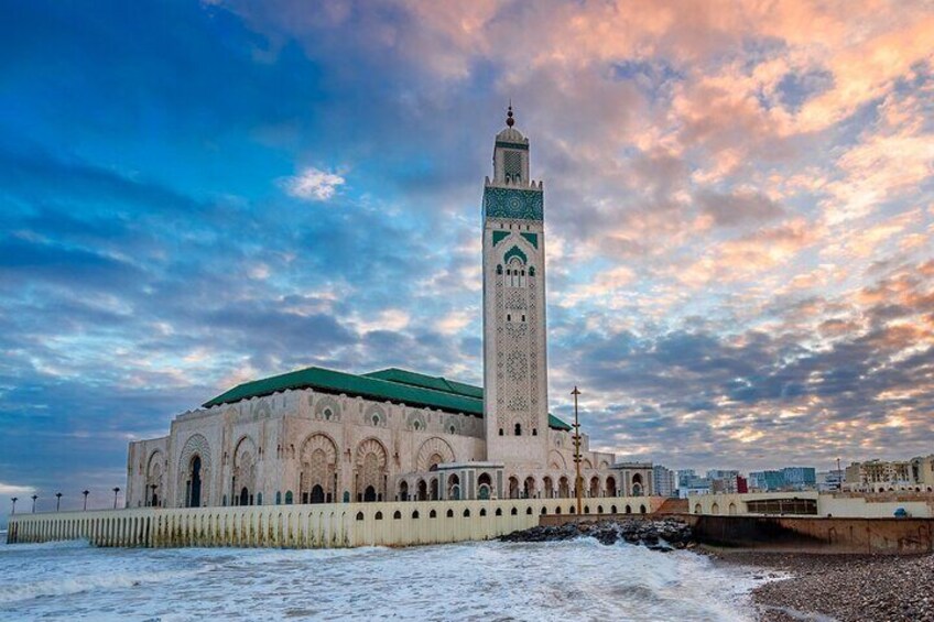 Full Day Casablanca Rabat City Tour with Hassan II Mosque Ticket