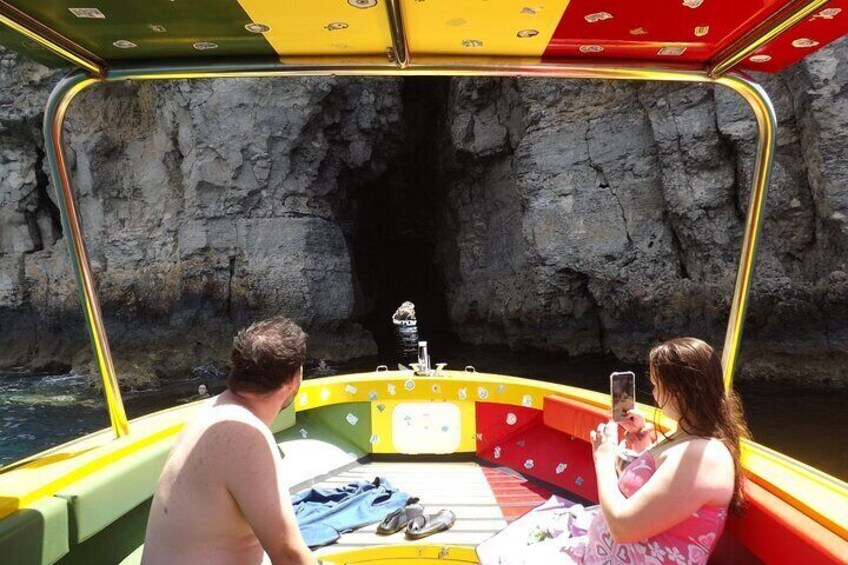 Malta Blue Lagoon Comino Crystal Lagoon in Private Boat