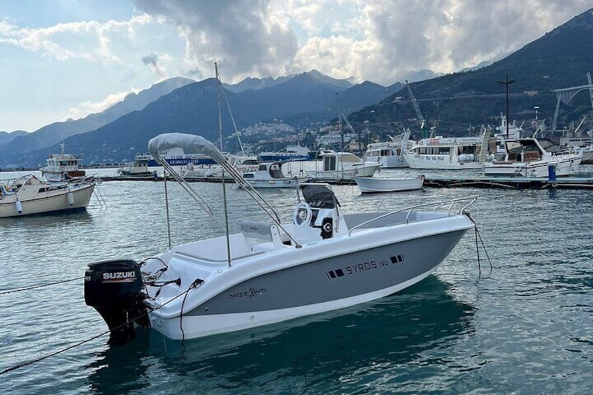 Boat Rental from Salerno on the Coast License Not Required