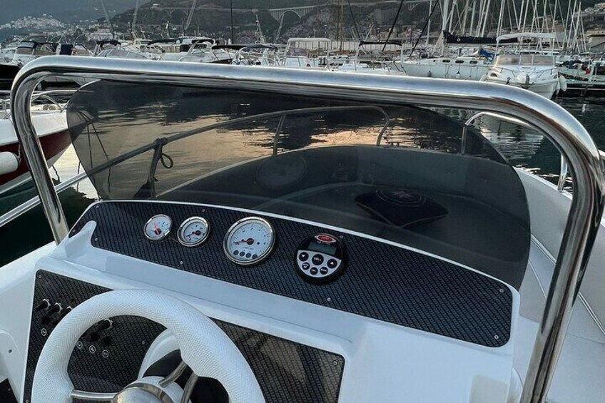 Boat Rental from Salerno on the Coast License Not Required