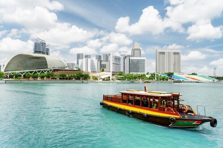 Singapore River Cruise with Two Way Return Transfer