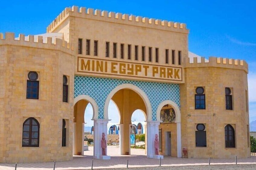 Mini Egypt Park Open Museum From Hurghada