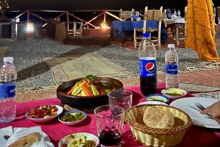 From Marrakech Dinner Show in Agafay Desert and Sunset