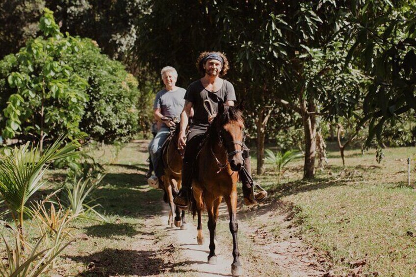 Horse Riding Through Jungle with Local Lunch