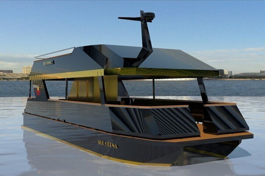 Rendering of the Sol y Luna by SunVenture Cruises.