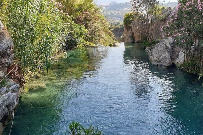  Algar Waterfalls Tour With Transfer from Alicante and Benidorm