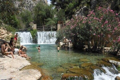 Algar Waterfalls Tour With Transfer from Alicante and Benidorm