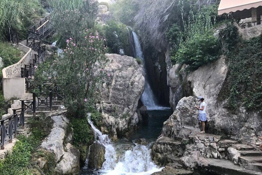  Algar Waterfalls Tour With Transfer from Alicante and Benidorm