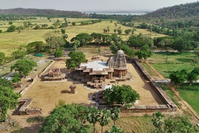 Ramappa Temple Arial view