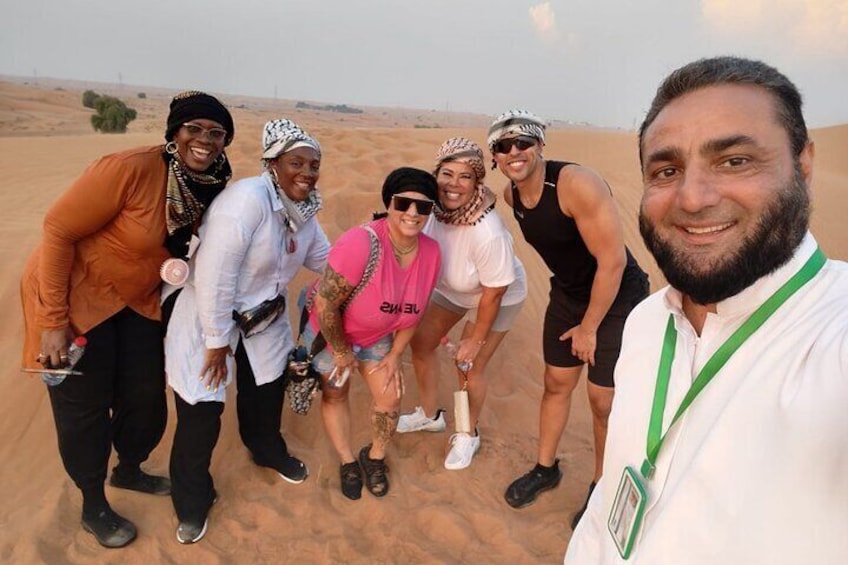 Dubai Desert Safari Camel Ride Sunset Photography and BBQ Dinner 