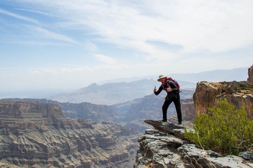  Overnight Jebel Shams Summit Hike for 2 people