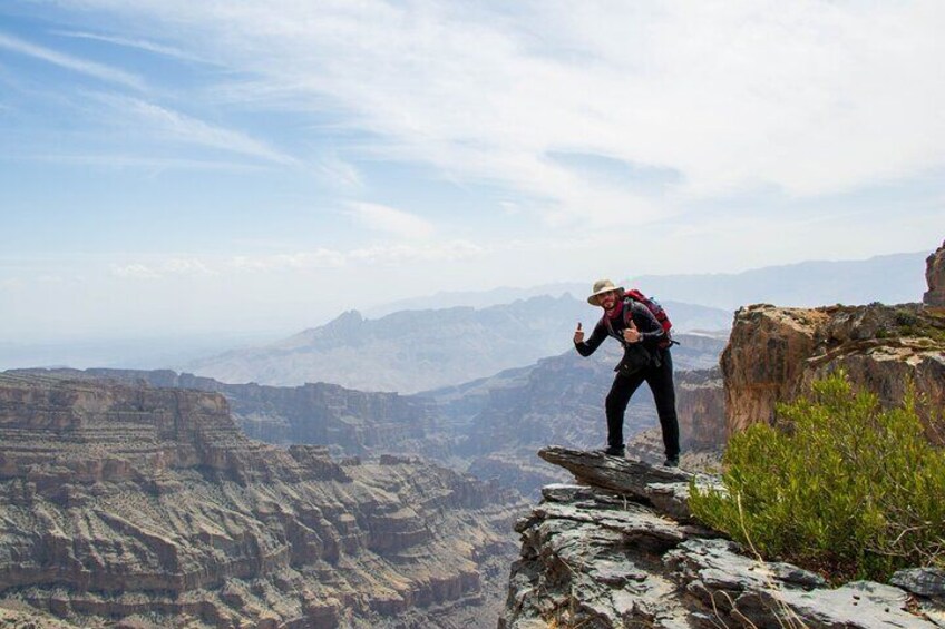 Overnight Jebel Shams Summit Hike for 2 people