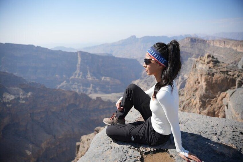  Overnight Jebel Shams Summit Hike for 2 people