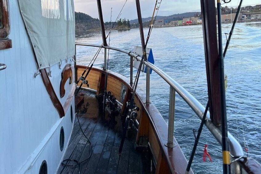 Fishing trip from Bergen with the unique Weller boat