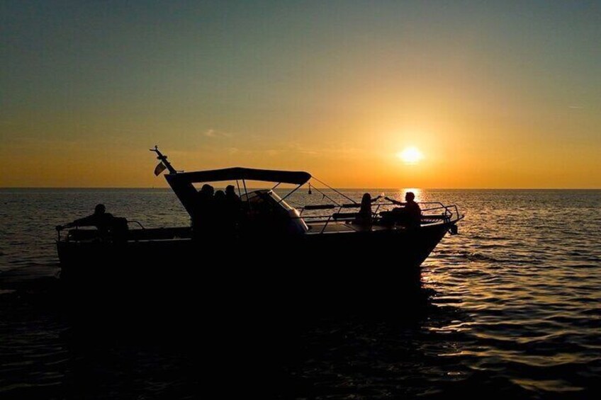 Spargi and Budelli Sunset Cruise from Palau with Aperitif