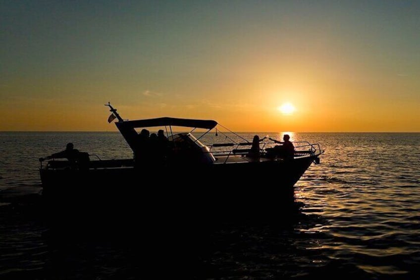 Spargi and Budelli Sunset Cruise from Palau with Aperitif