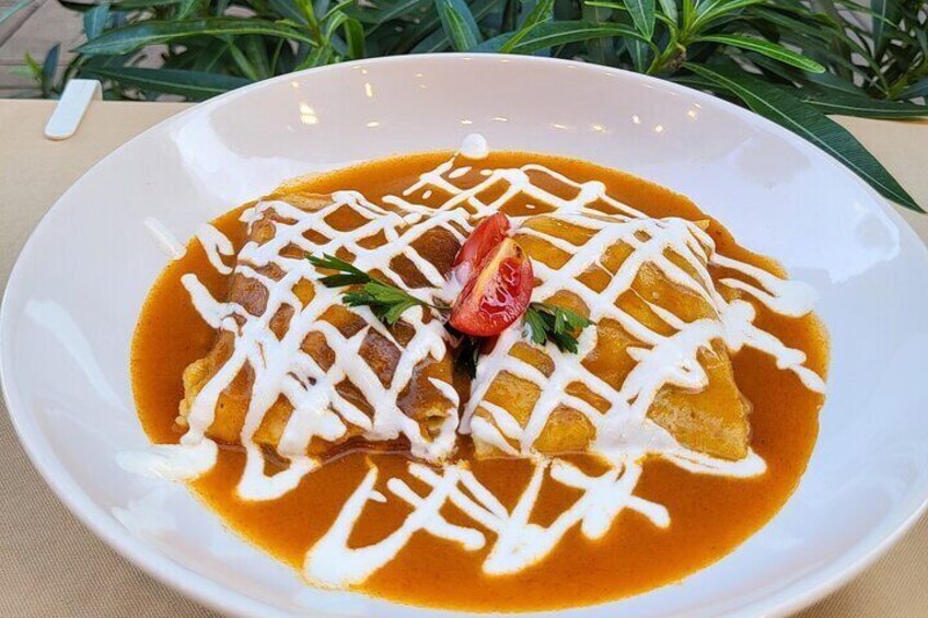 Hortobagyi stuffed pancake
