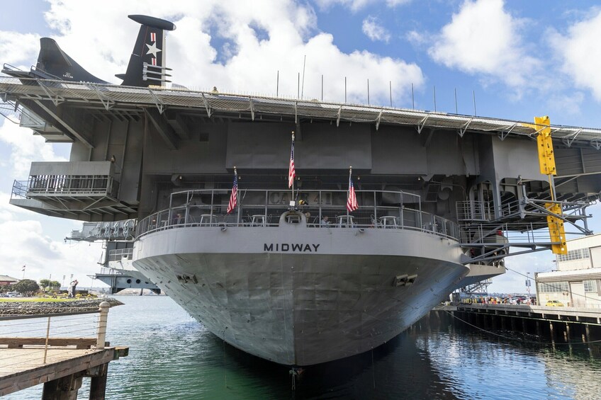 San Diego Waterfront Walking Tour With USS Midway Ticket