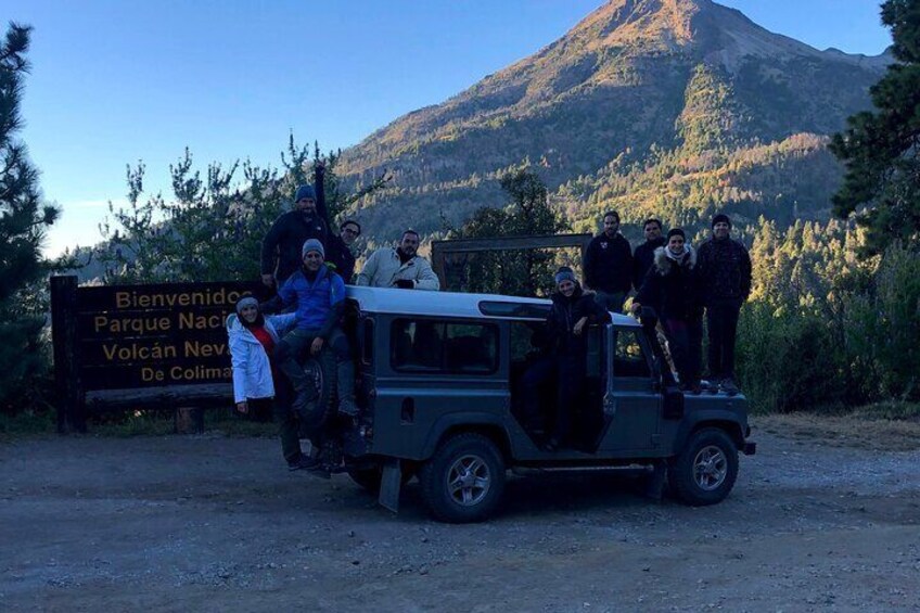 Entrance to the National Park