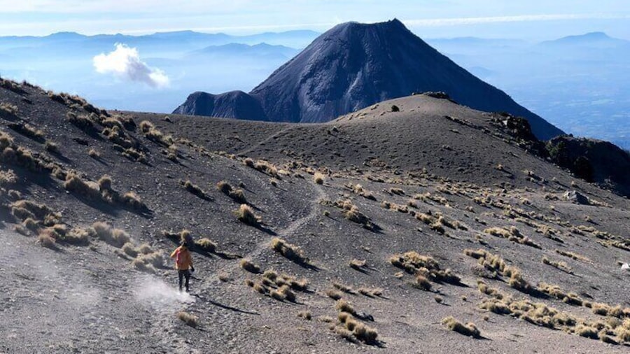 View of the volcano