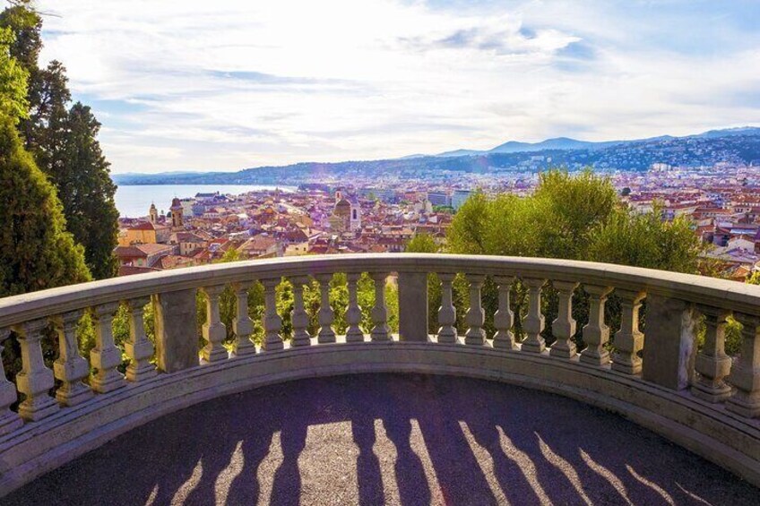 View of Nice from the Castle Hill.