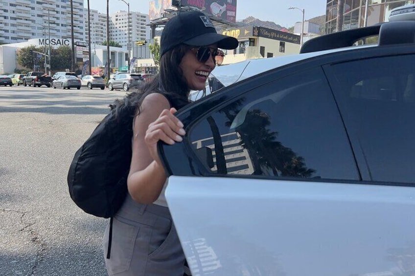 Hollywood Self-Driving Car Ride Experience