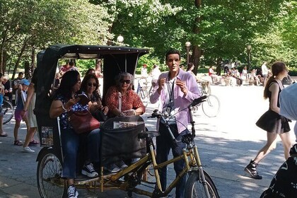 Visita guiada por el interior de Central Park con Pedicab