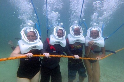 Costa Maya's Unique Underwater Helmet Adventure with SeaTrek