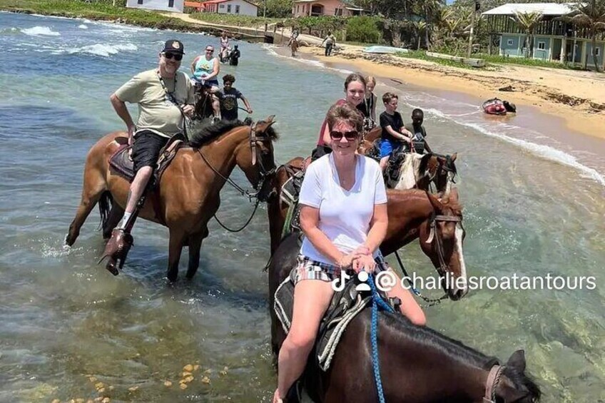 Horseback Riding Island Tour Combo