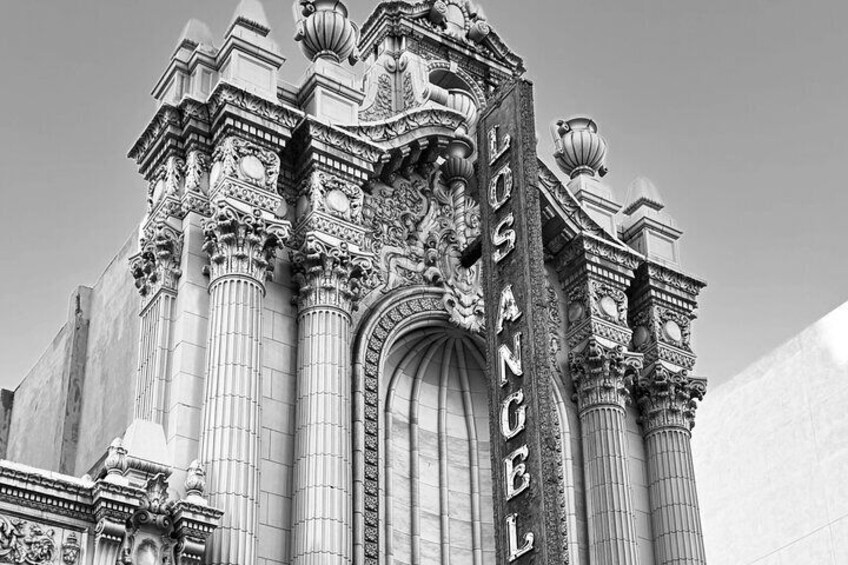 The Los Angeles Theatre, an opulent 1931 cinema, boasts grand Beaux-Arts architecture. Located in downtown LA, it remains a cultural landmark, hosting film screenings, live events, and special perform