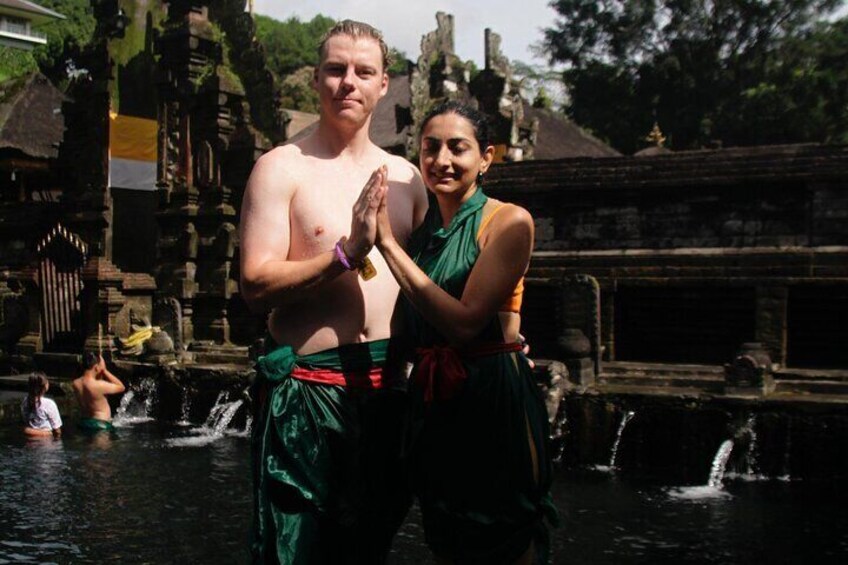 Ceremony at Tirta Empul Temple