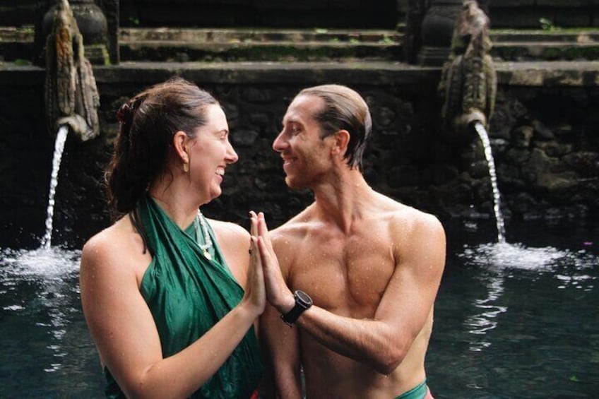 Ceremony at Tirta Empul Temple