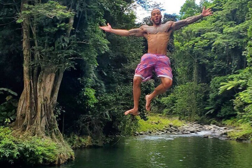 Cliff jump