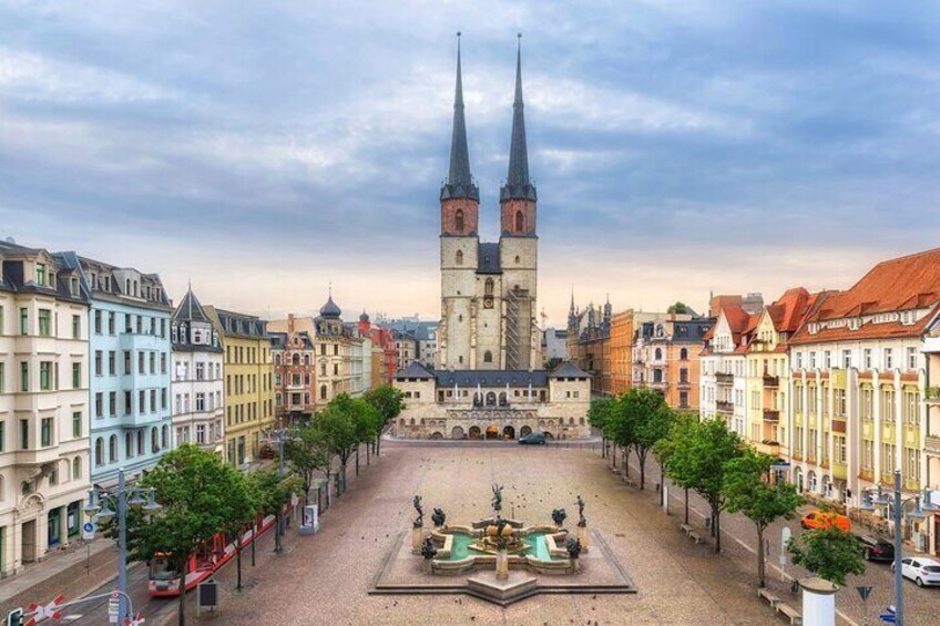 Stadtrallye Halle - along the most beautiful sights in the old town