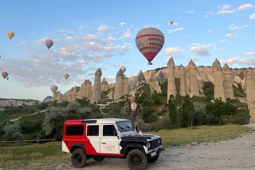 Goreme Cappadocia Sunset Or Sunrise Jeep Safari