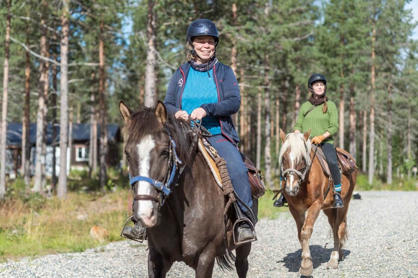 Levi: Horse Riding in the Finnish Forest