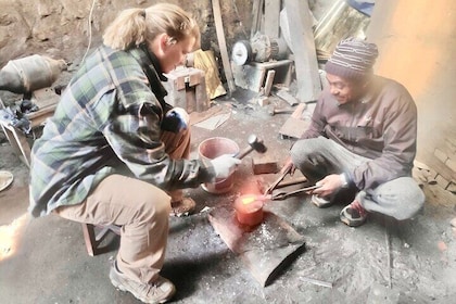 Original Knife Making Activity Workshop in Kathmandu