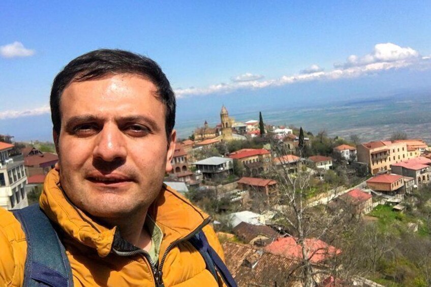 Great view of Caucasus Mountain