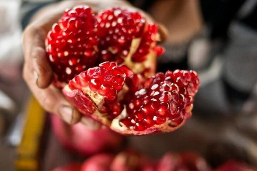 Central fruit market in Yerevan