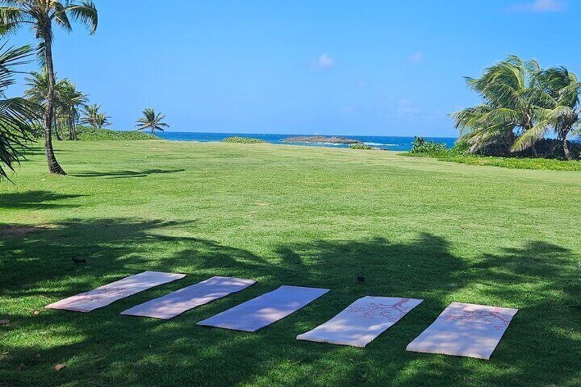 Private Yoga Class with Sound Healing at the Beach