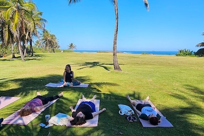 Private Yoga Class with Sound Healing at the Beach