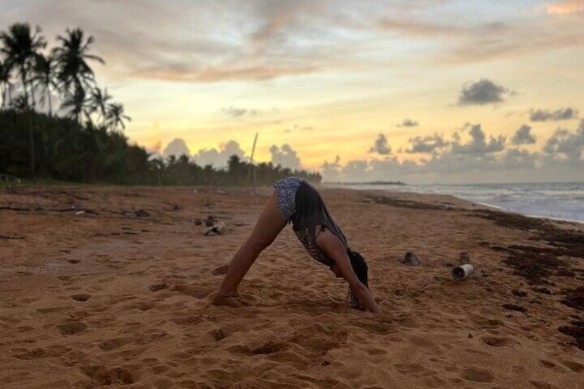 Private Yoga Class at the Beach