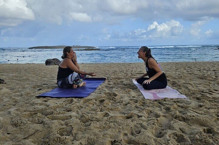 Private Yoga Class at the Beach