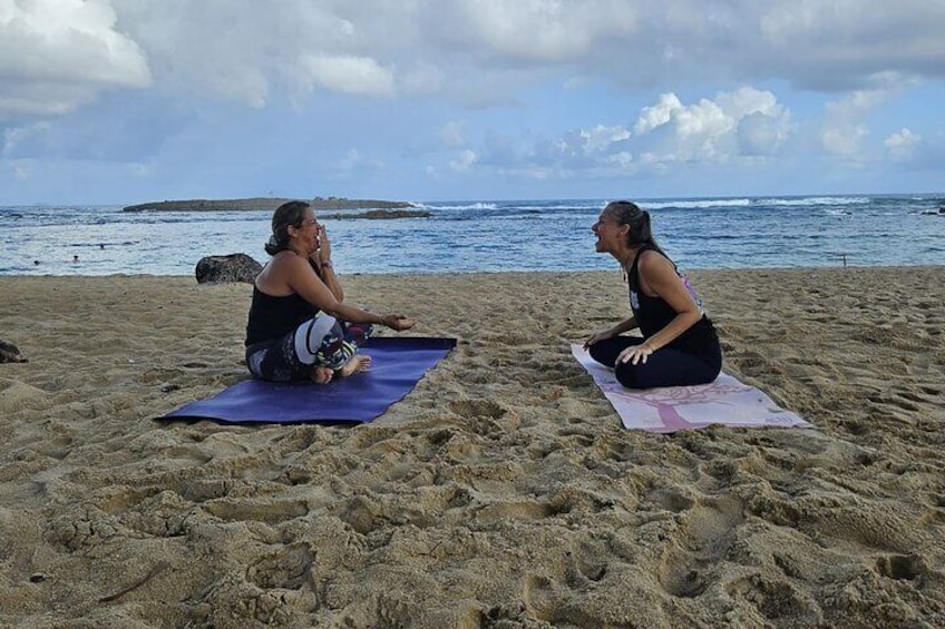 Private Yoga Class at the Beach