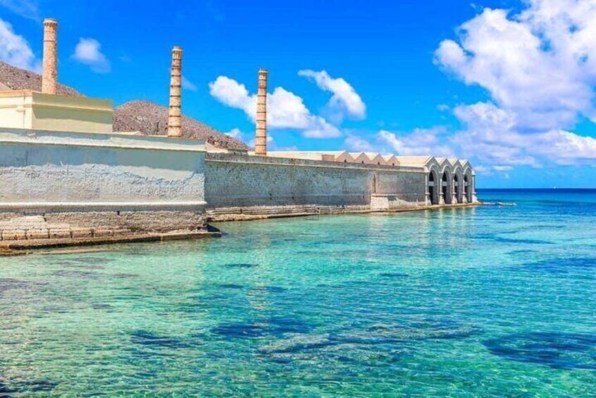 The History of Florio Tradition and Beauty in Favignana by dinghy