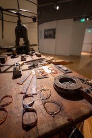 From Cortina d'Ampezzo: Eyewear Museum Guided Tour