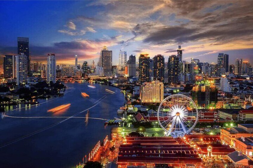 Asiatique Sky Ferris Wheel in Bangkok