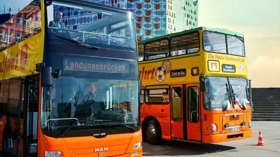 Best of Hamburg: City Sightseeing Hop-On Hop-Off Bus Tour