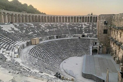 Perge, Aspendos, Side Ancient Cities and Waterfall Tour